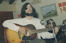 Yours truly with acoustic guitar